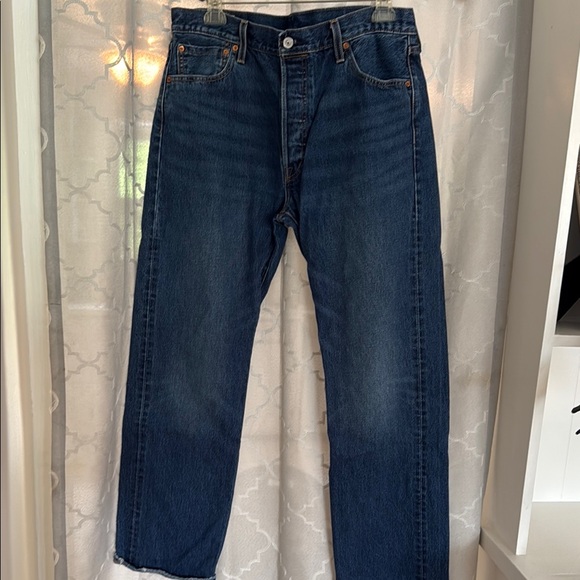 Levi's premium Men's Straight Jeans - Dark Blue”Salvage Jeans “W-36 by L-32